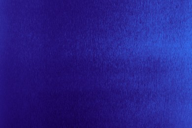 Image of Beautiful blue foil as background, top view