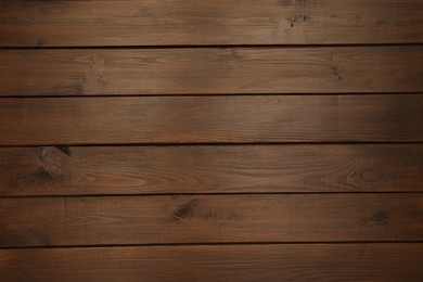 Photo of Texture of wooden surface as background, top view