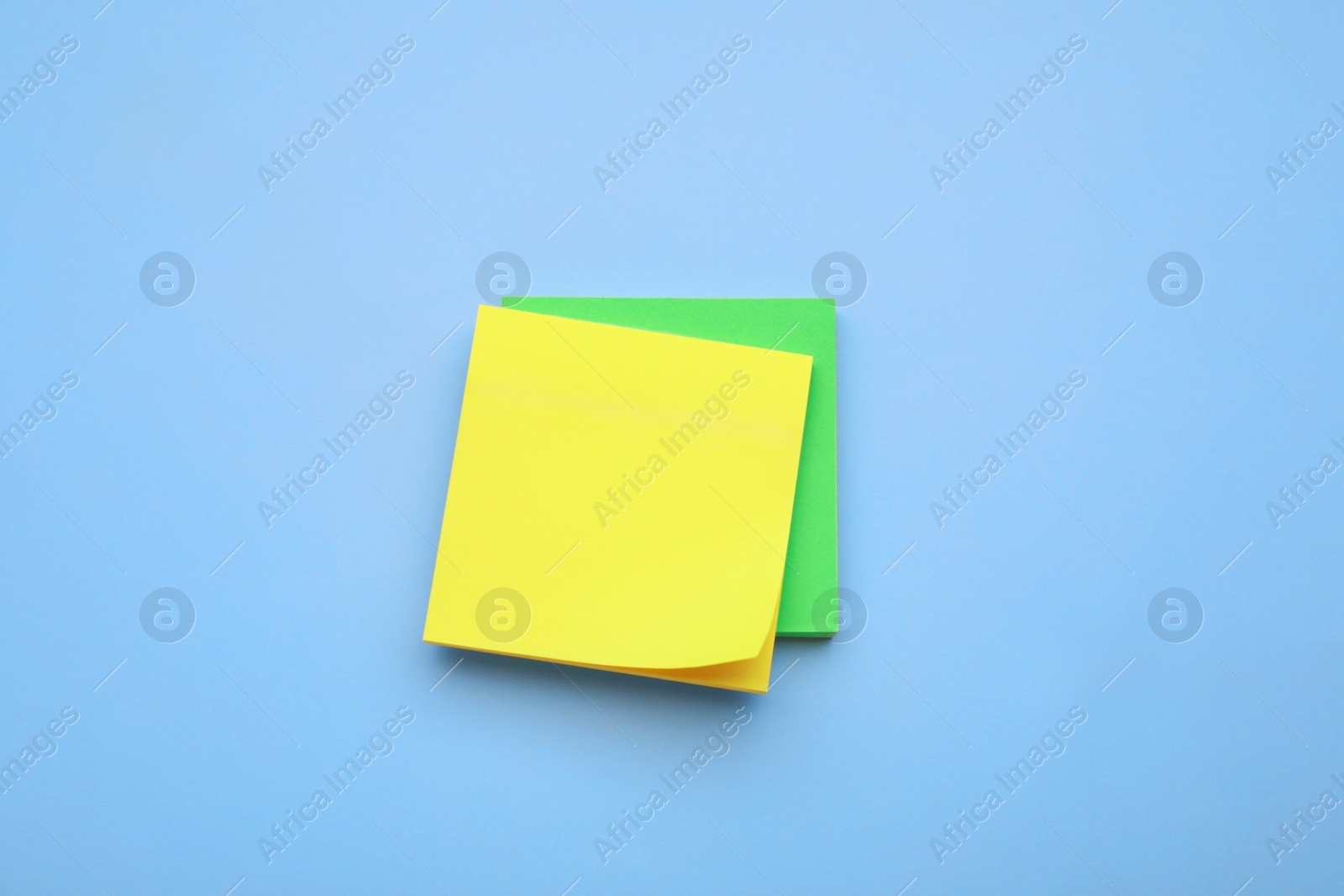 Photo of Paper notes on light purple background, flat lay