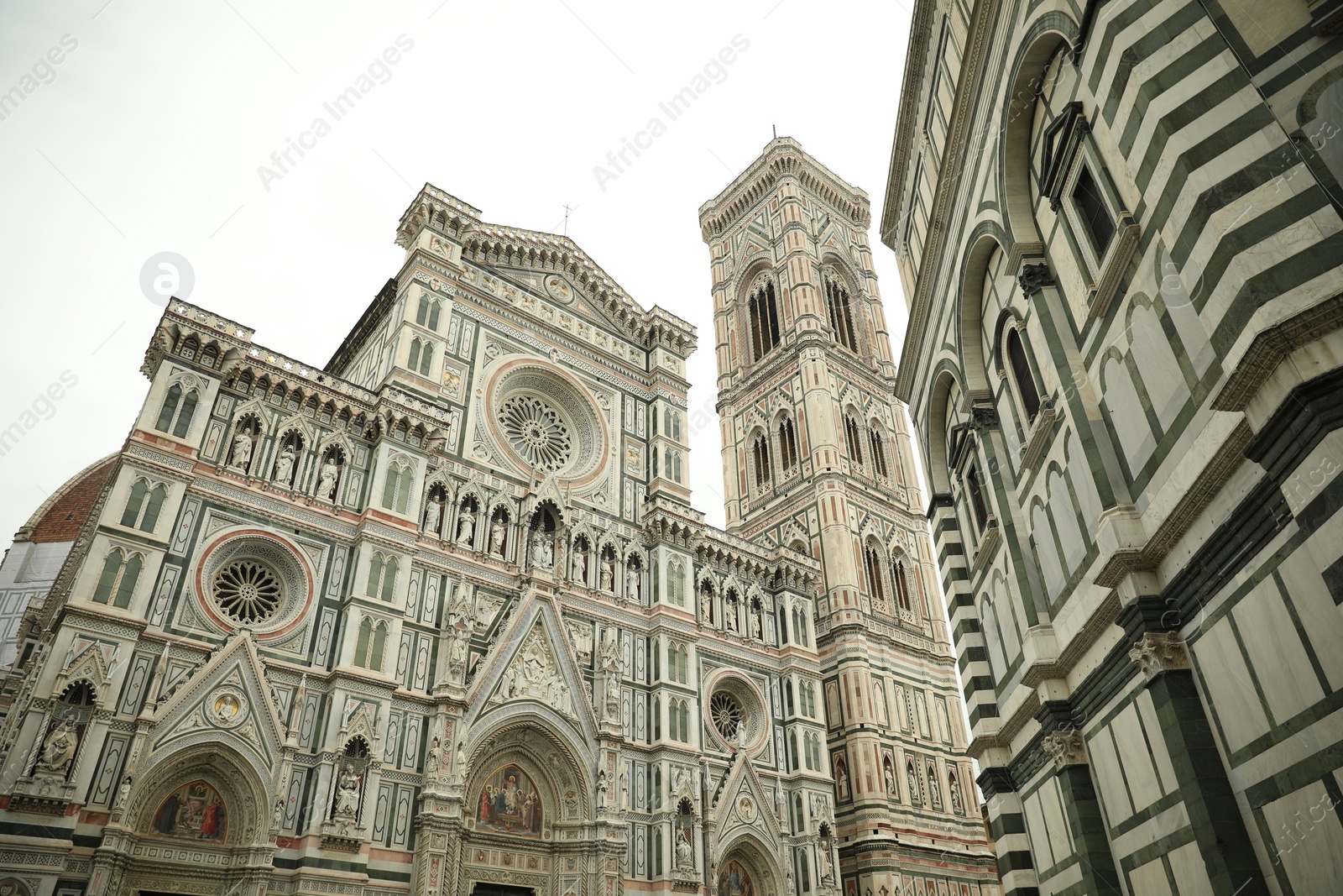 Photo of Florence, Italy - February 8, 2024: Santa Maria del Fiore outdoors, low angle view