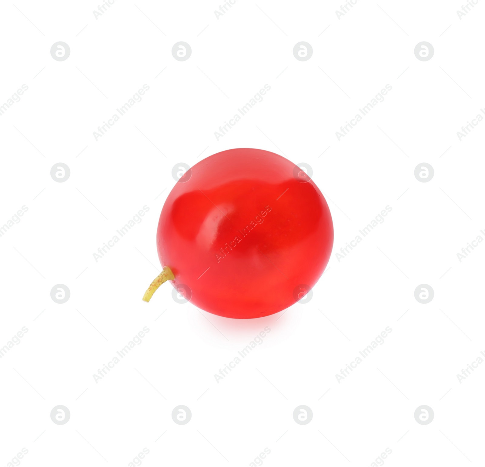 Photo of Delicious ripe red currant isolated on white