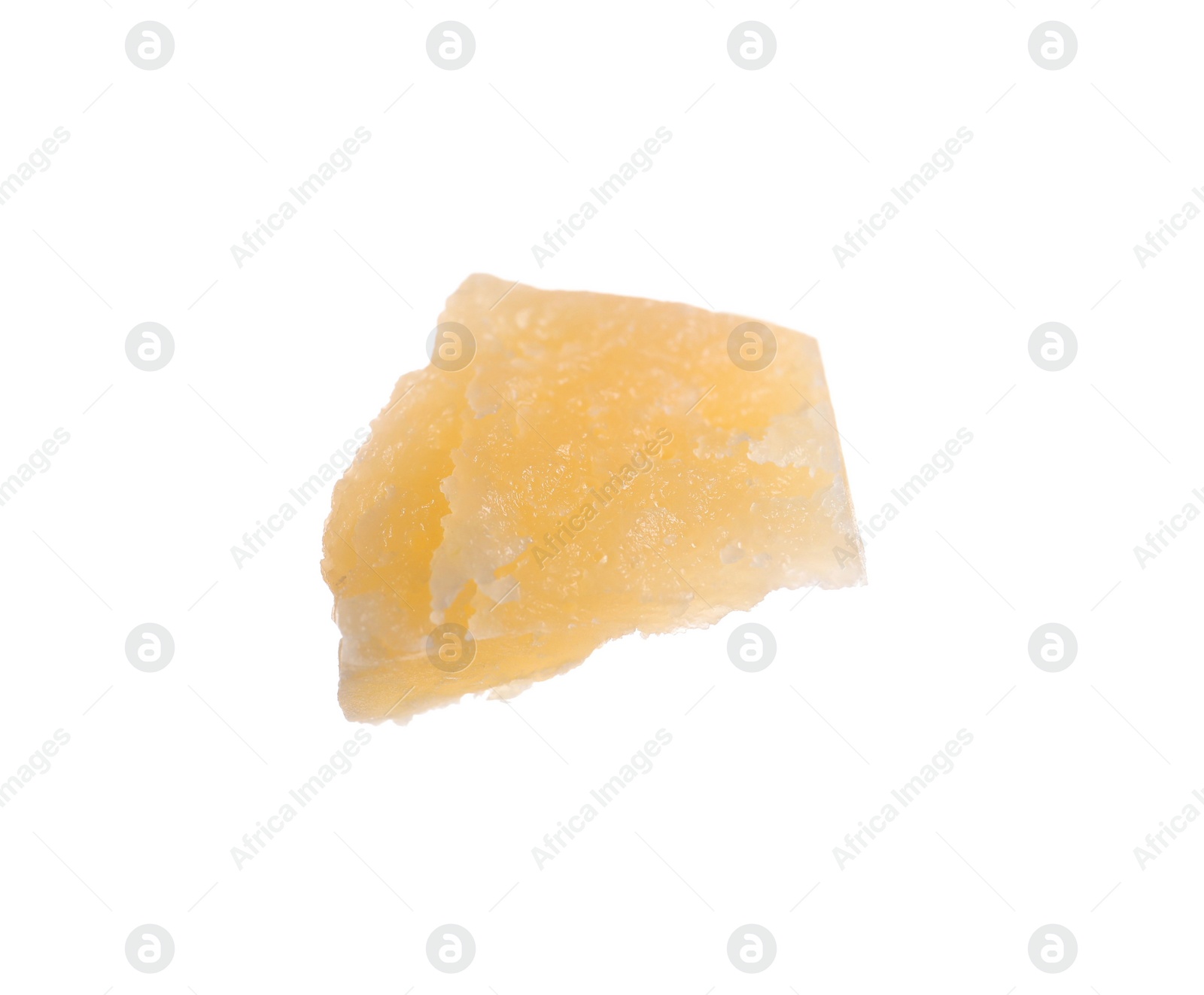 Photo of Piece of delicious parmesan cheese isolated on white