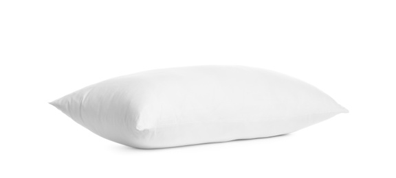 Photo of Blank soft new pillow isolated on white