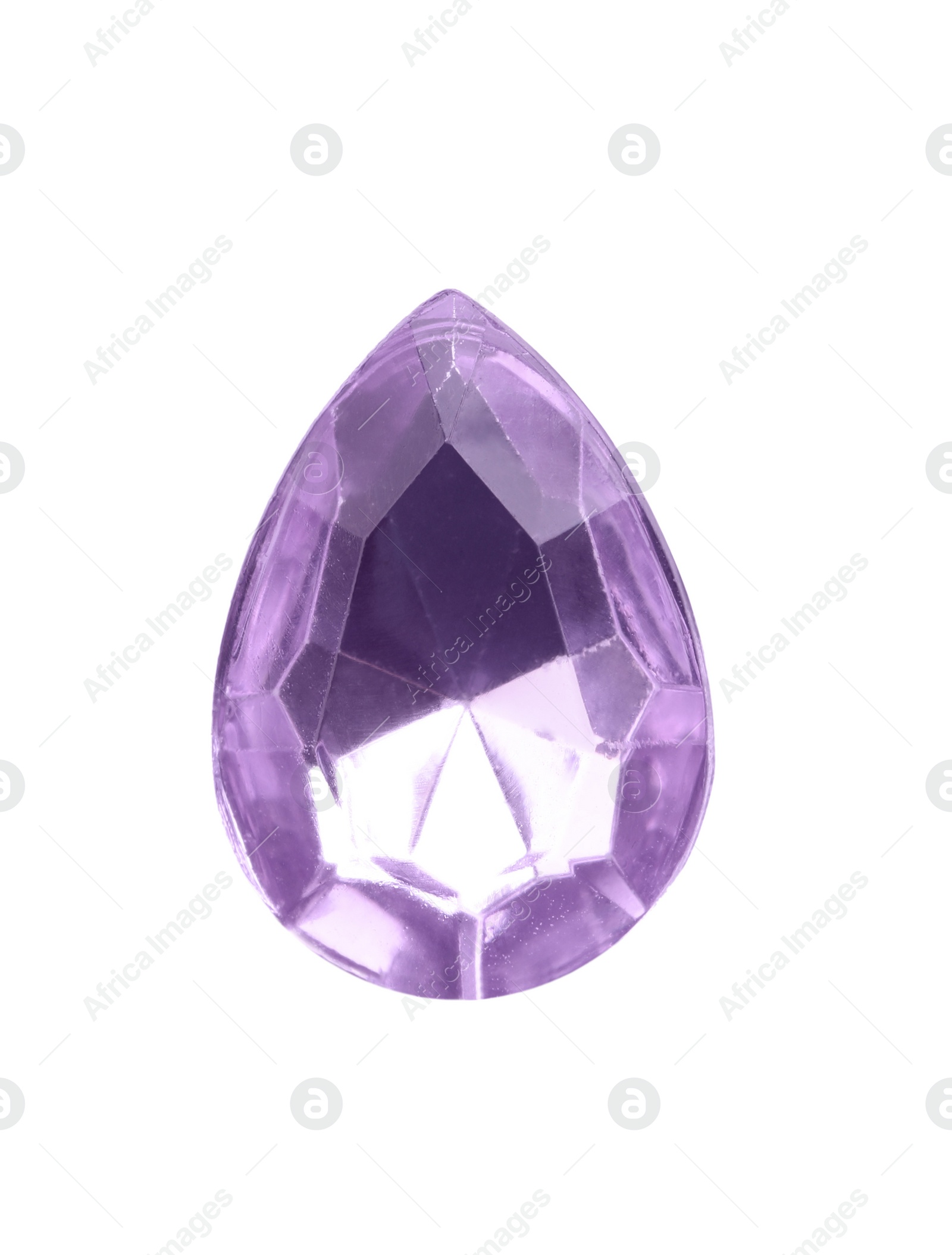 Image of Beautiful gemstone for jewelry on white background