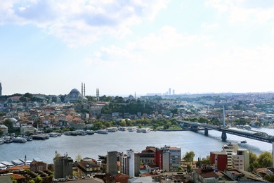 Photo of ISTANBUL, TURKEY - AUGUST 06, 2018: Picturesque view of city