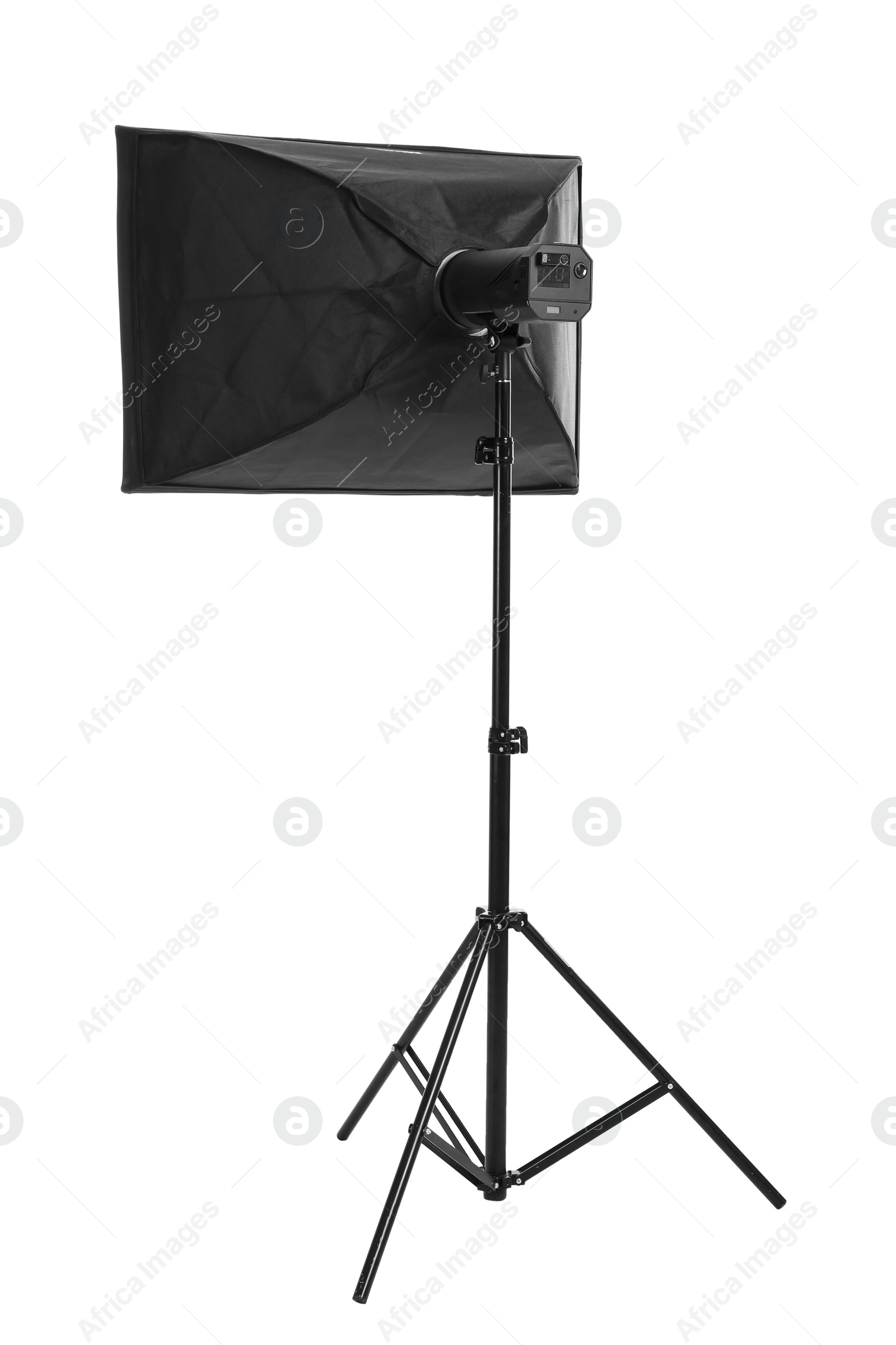 Photo of Studio lighting on white background. Food photography