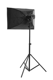 Photo of Studio lighting on white background. Food photography