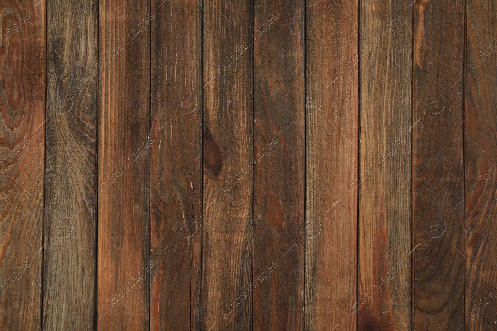 Photo of Texture of wooden surface as background, top view