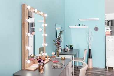 Photo of Interior of modern makeup room