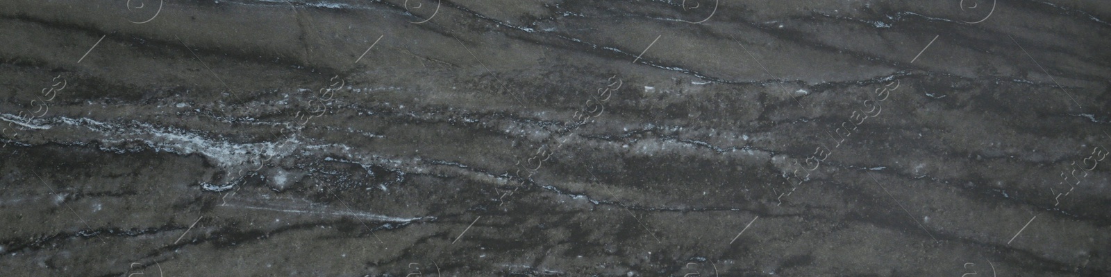Image of Texture of black marble surface as background, closeup. Banner design