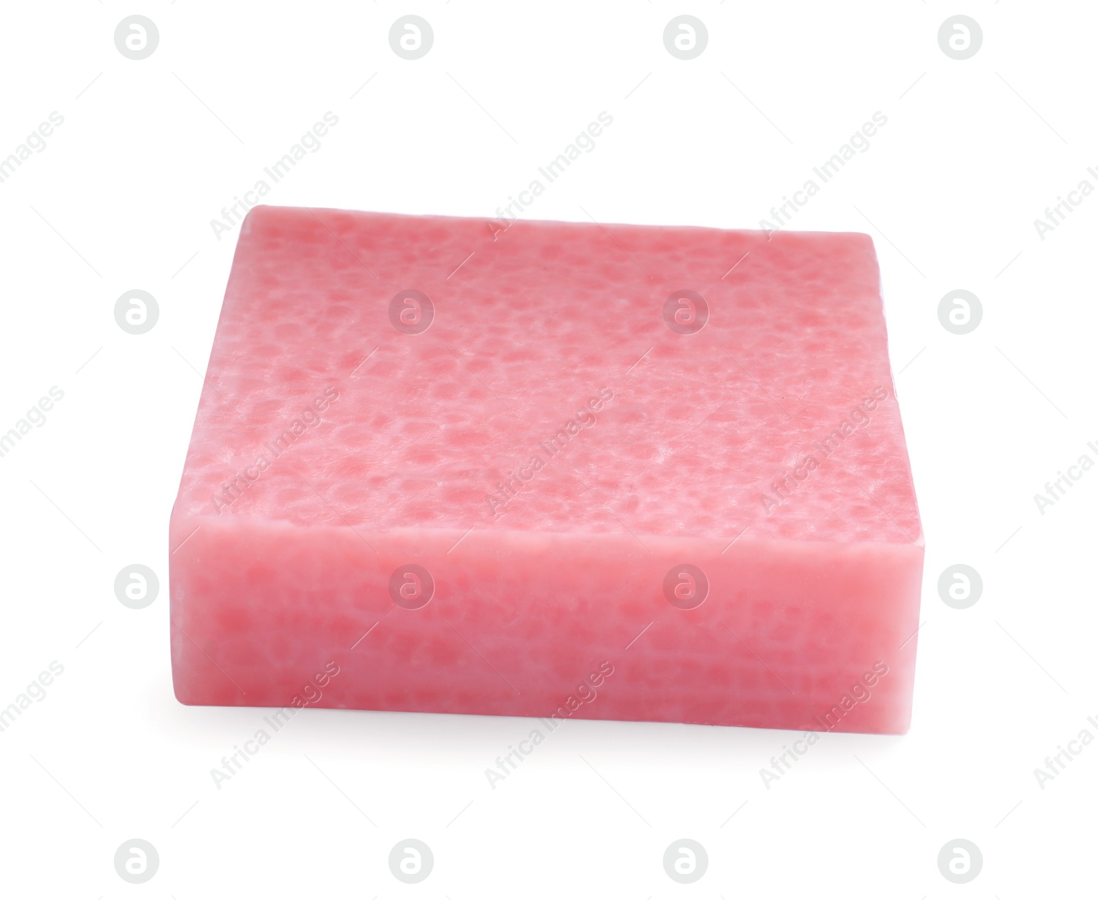 Photo of Soap bar on white background. Personal hygiene