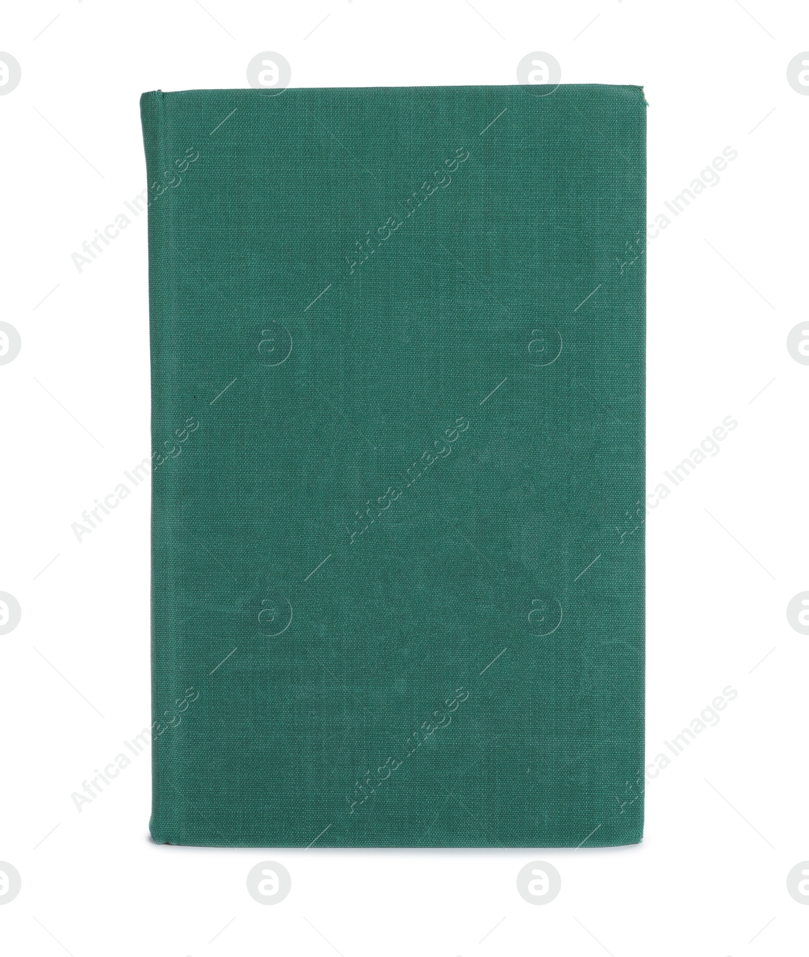 Photo of Closed old hardcover book isolated on white