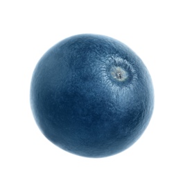 Photo of Fresh raw ripe blueberry isolated on white