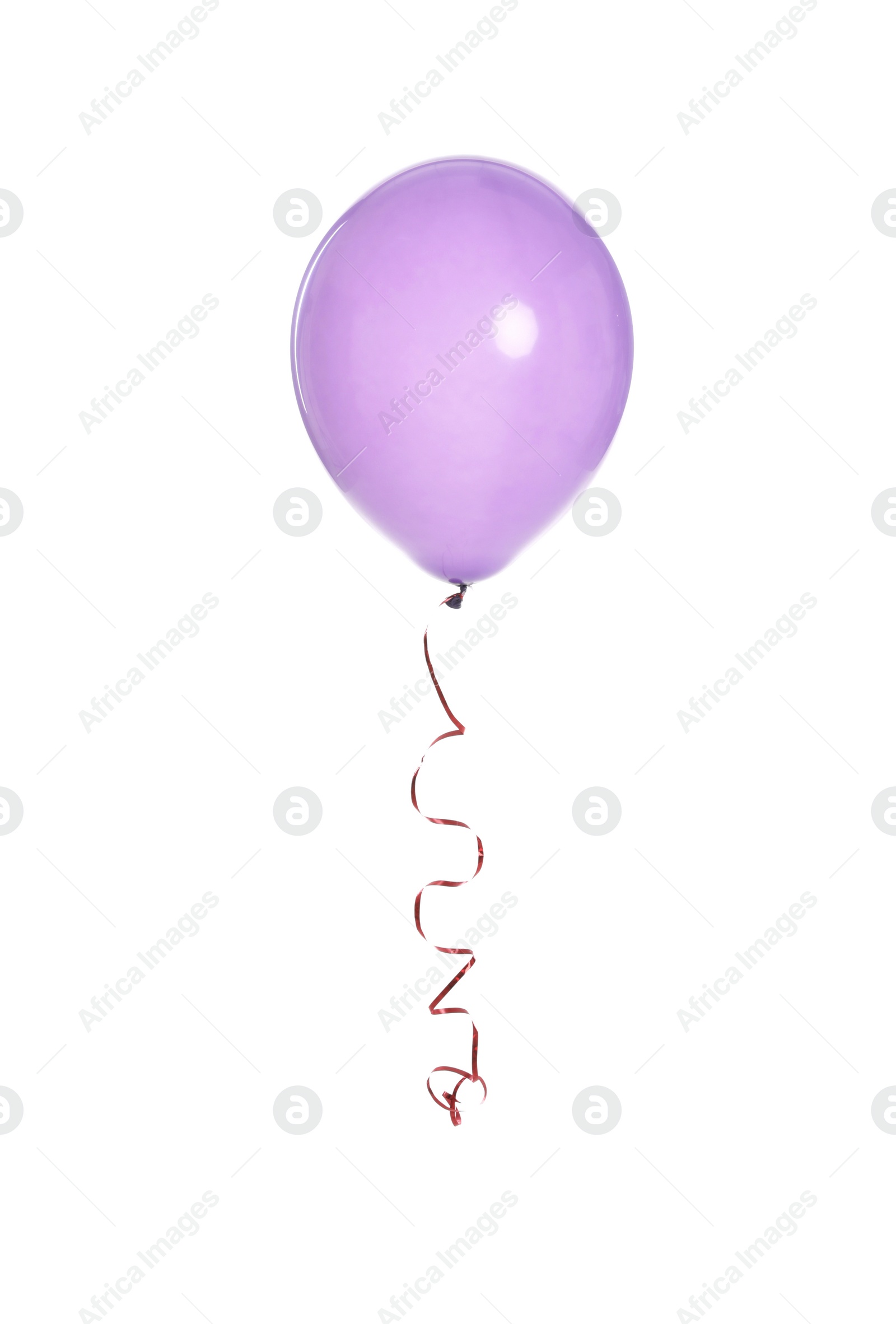 Photo of Colorful balloon on white background. Party time