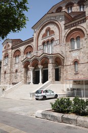 Photo of Athens, Greece - May 25, 2022: Beautiful view on Church of Holy Trinity outdoors