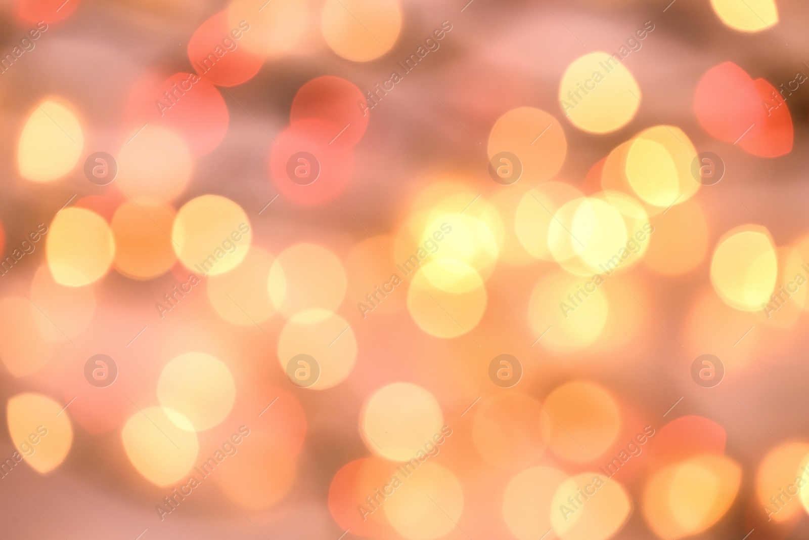 Photo of Beautiful glowing lights as background. Bokeh effect