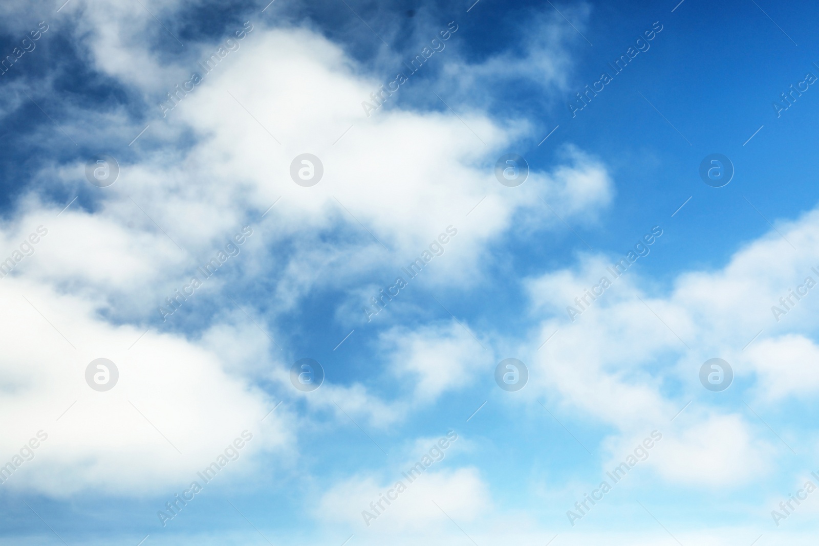 Photo of Picturesque view of beautiful blue sky with clouds