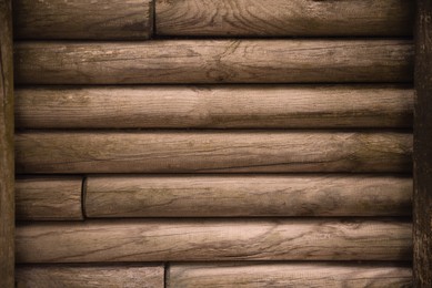 Closeup view of wooden fence as background