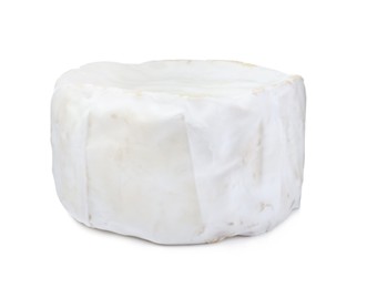 Photo of Whole tasty brie cheese isolated on white