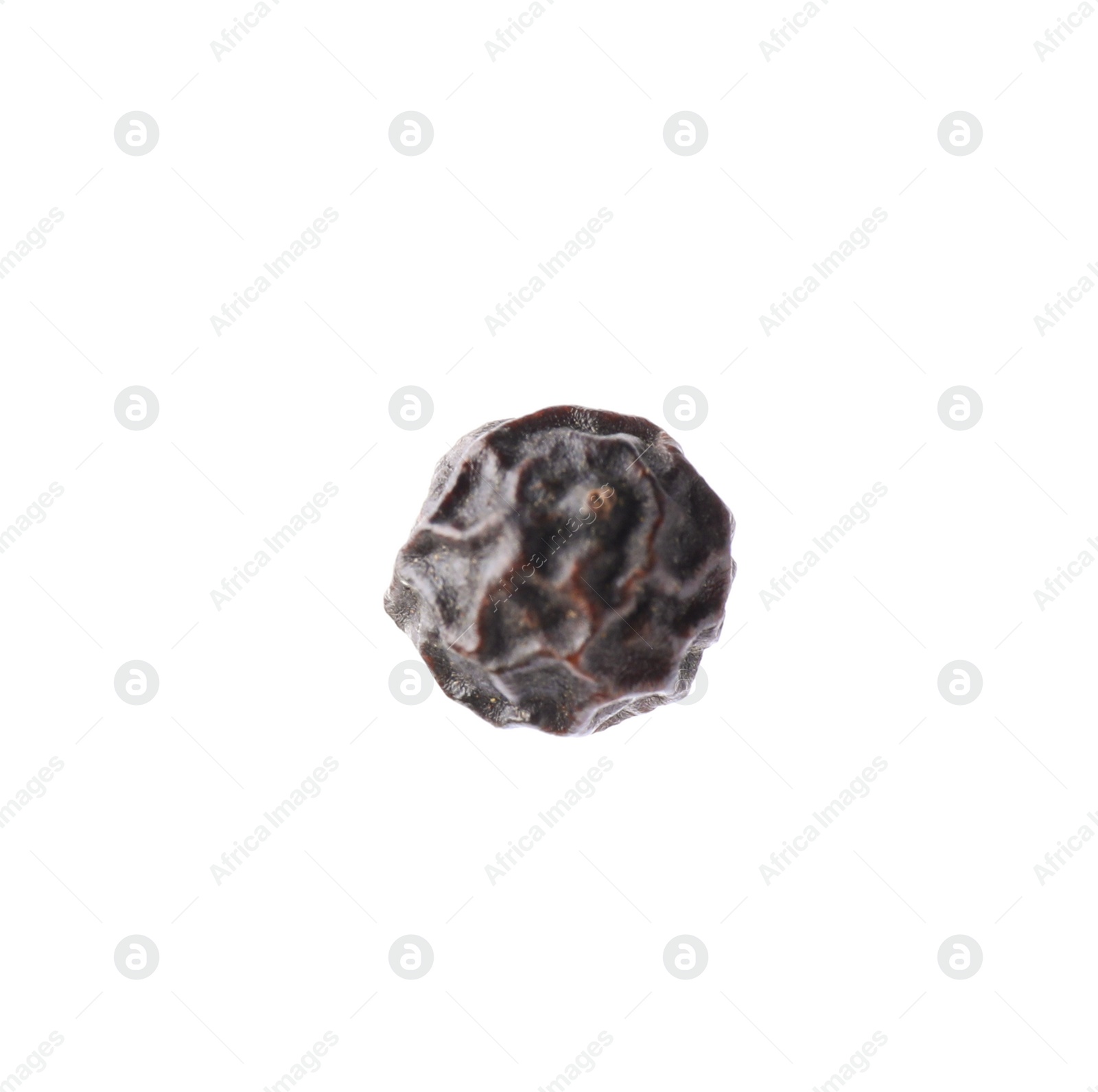 Photo of Spicy black pepper grain isolated on white