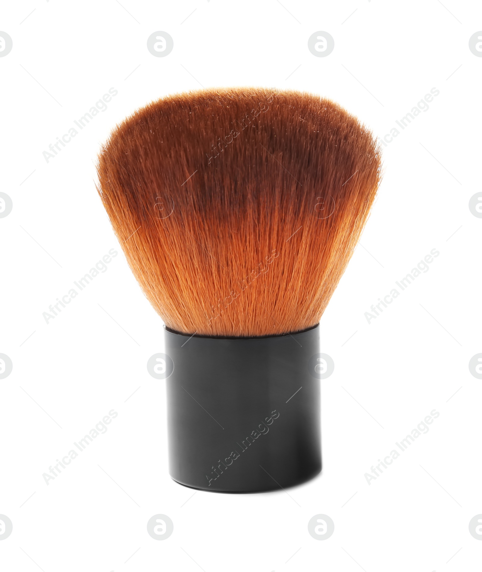 Photo of Makeup brush of professional artist on white background