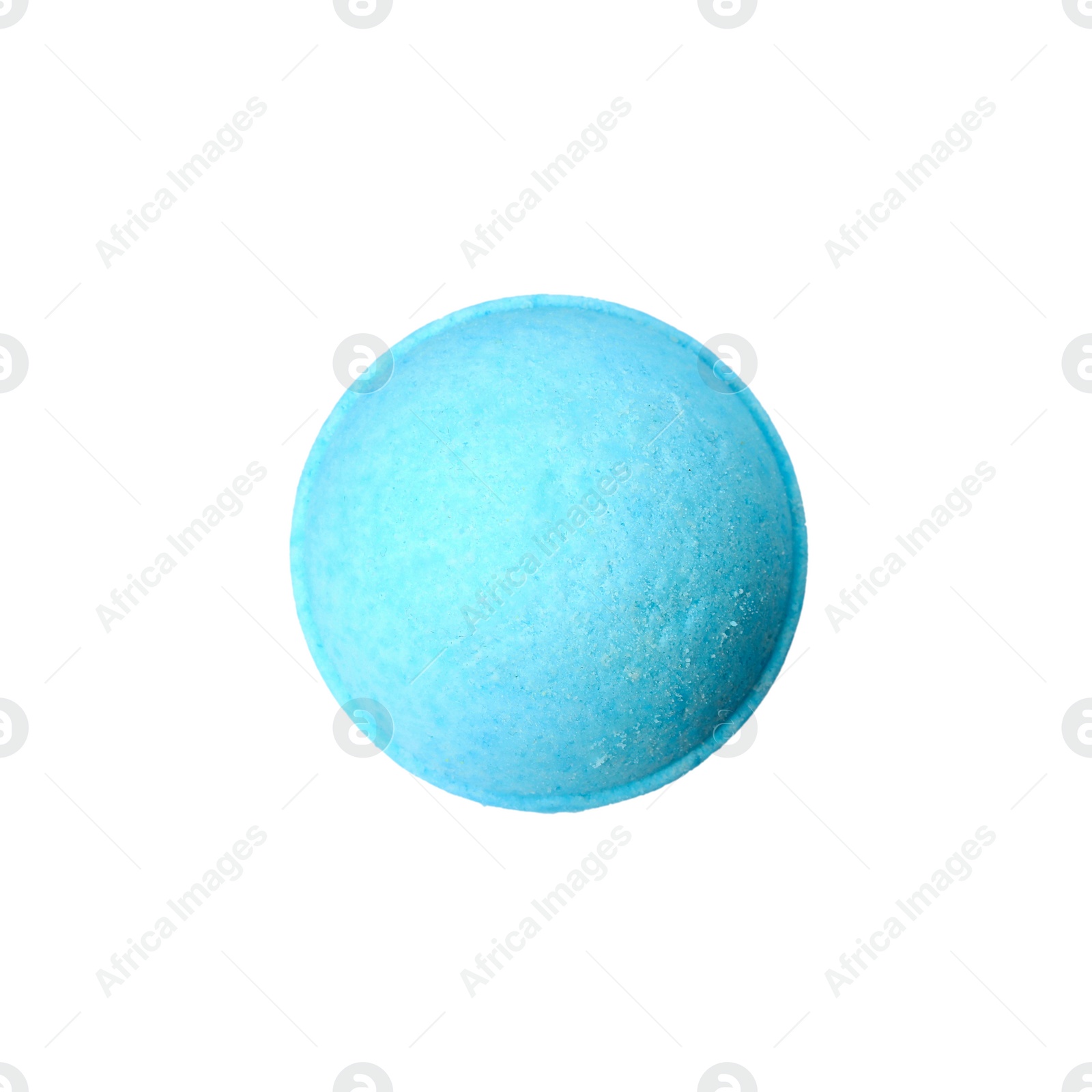 Photo of Bath bomb on white background. Spa product