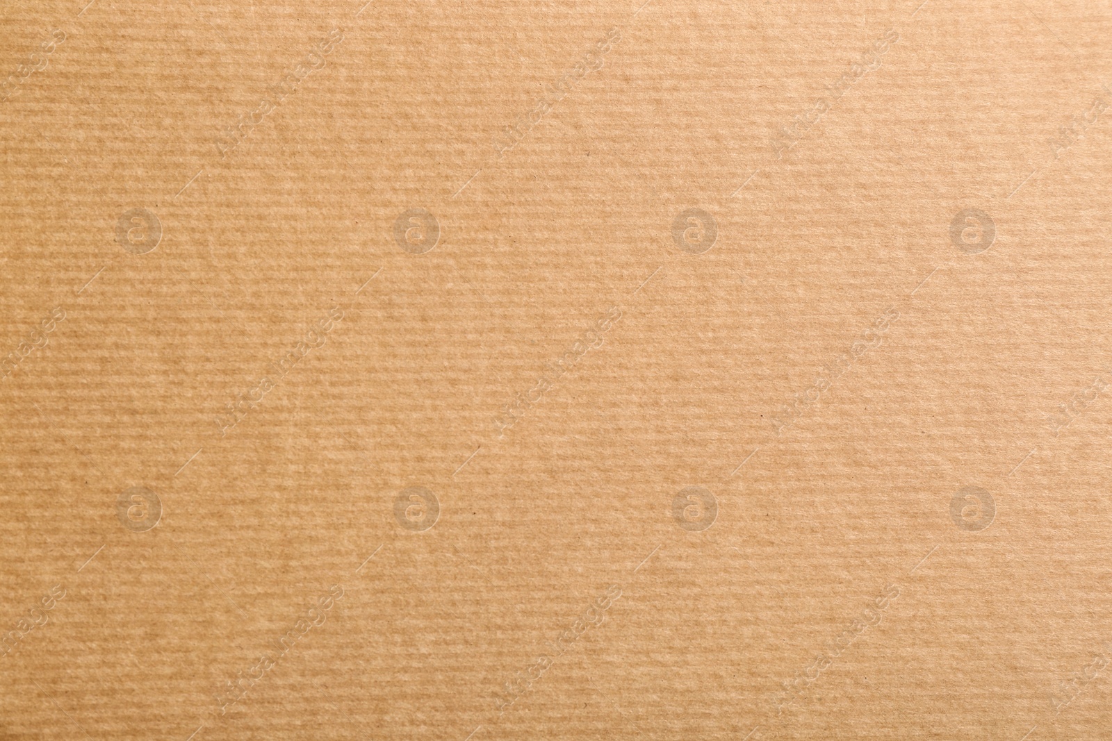 Photo of Sheet of kraft paper as background, top view. Recycling concept