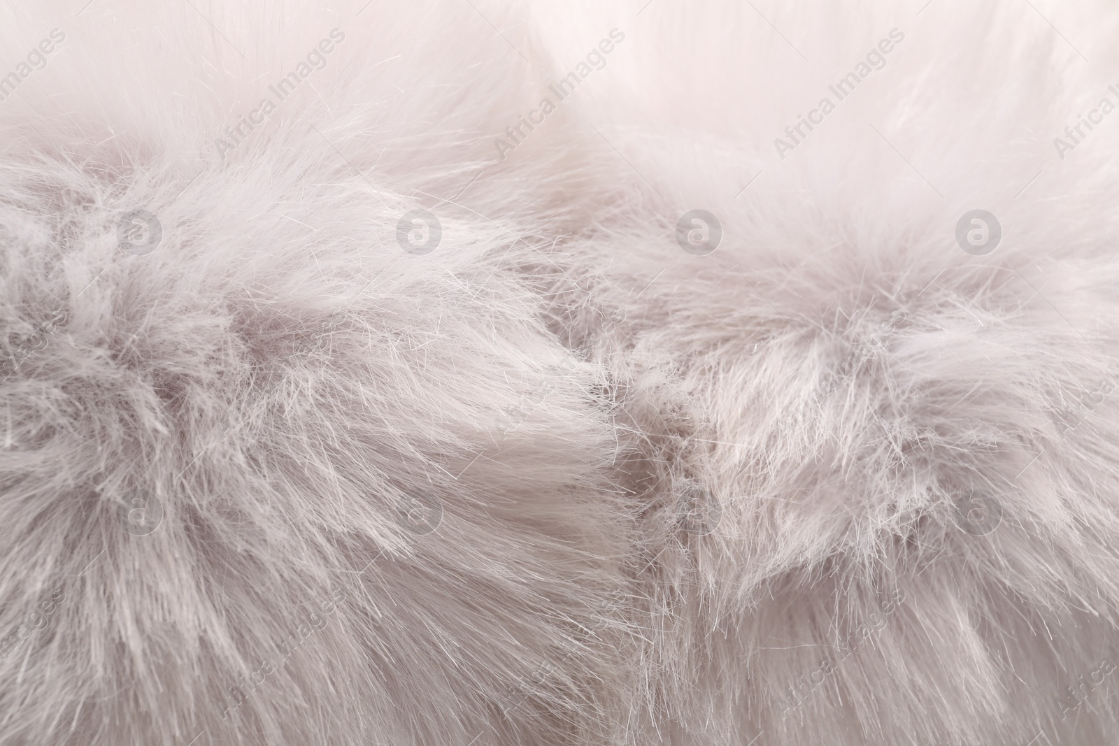 Photo of Texture of faux fur as background, closeup