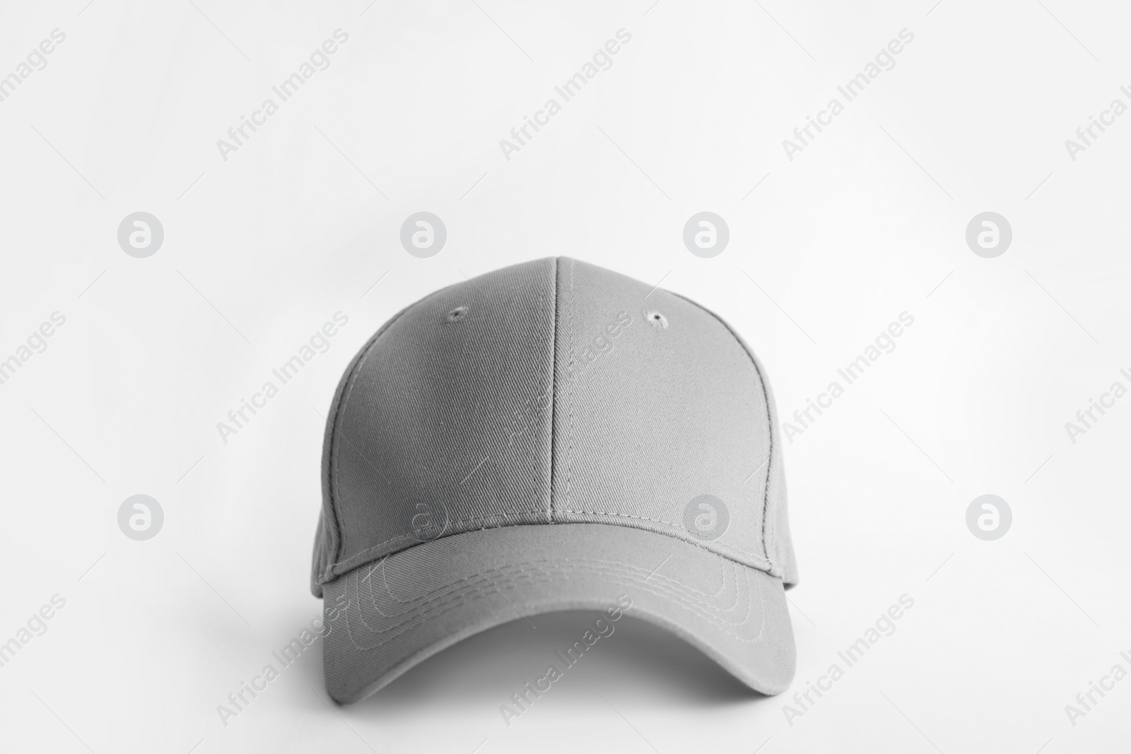 Photo of Baseball cap on white background. Mock up for design