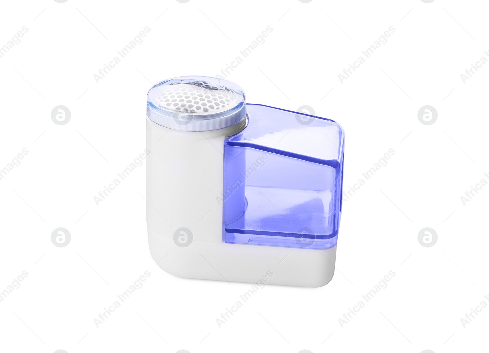 Photo of New empty fabric shaver isolated on white