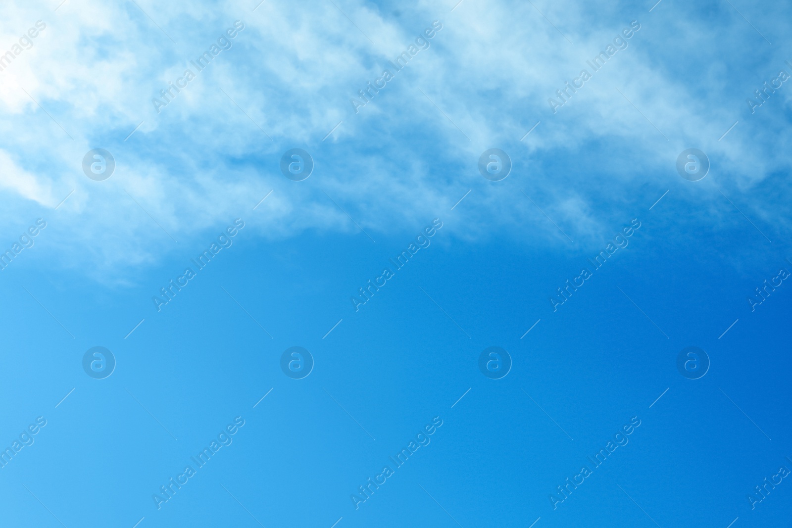 Photo of Picturesque view of beautiful light blue sky
