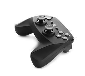 Photo of Modern video game controller isolated on white