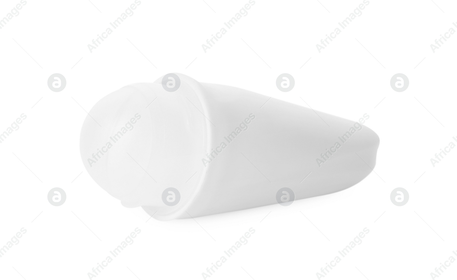 Photo of One roll-on deodorant isolated on white. Personal care product