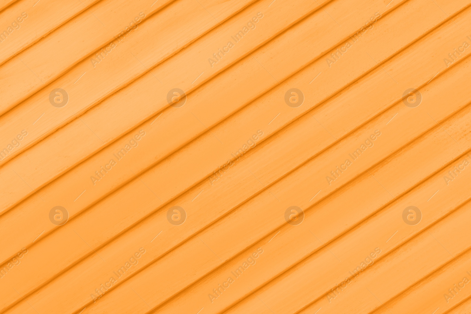 Image of Texture of orange wooden surface as background, top view