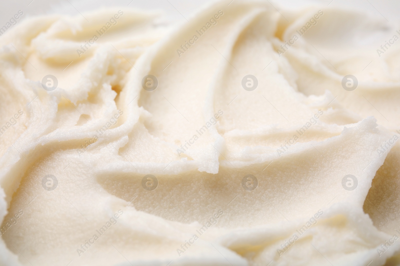 Photo of Delicious natural pork lard as background, closeup