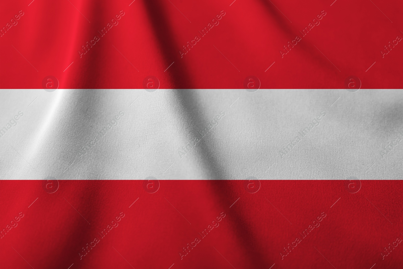 Image of Flag of Republic of Austria. National country symbol