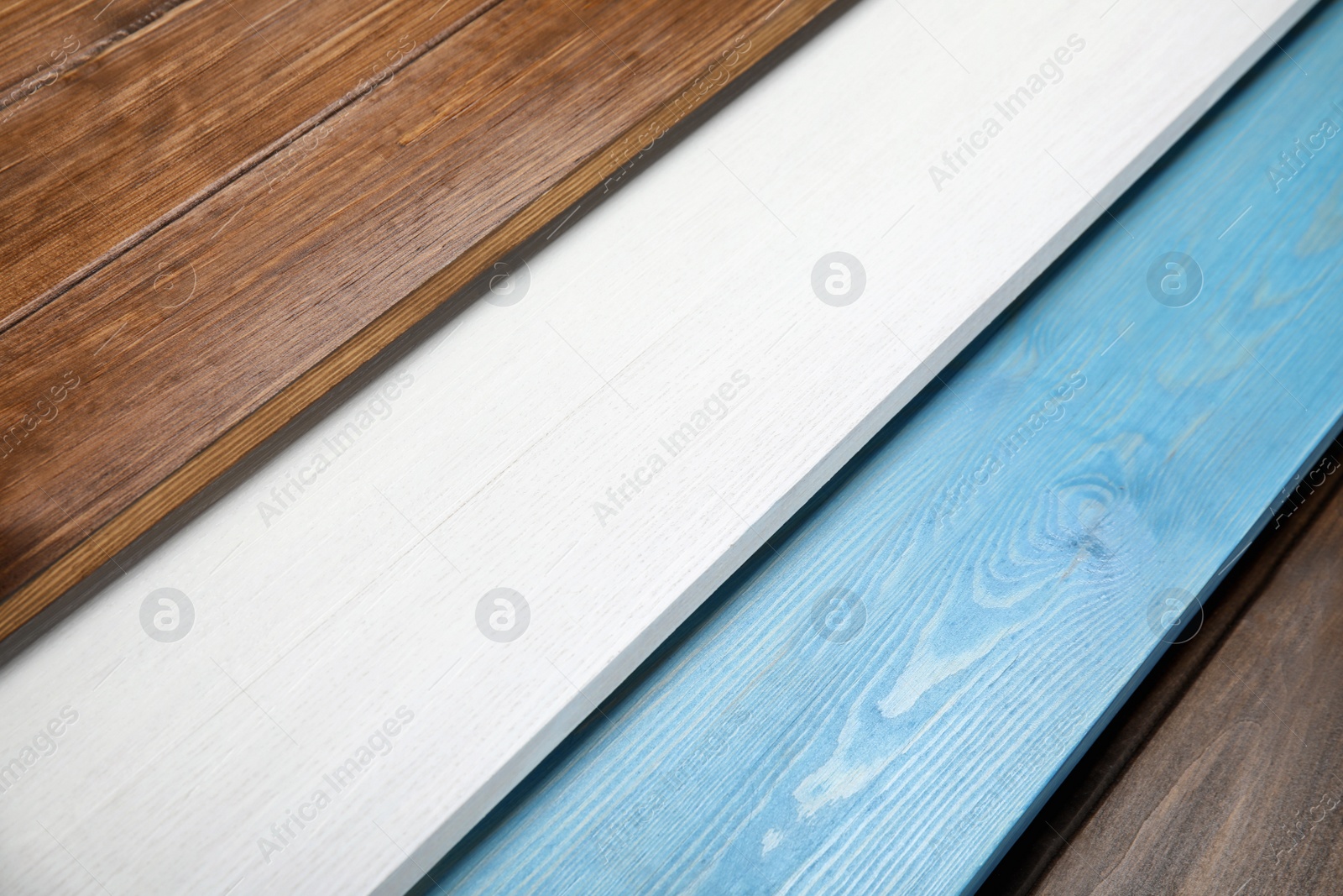 Photo of Different wooden surfaces for photography. Stylish photo background