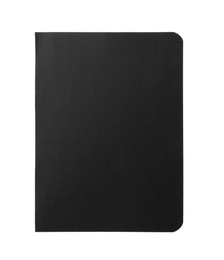 Photo of Blank notebook paper isolated on white. Space for design
