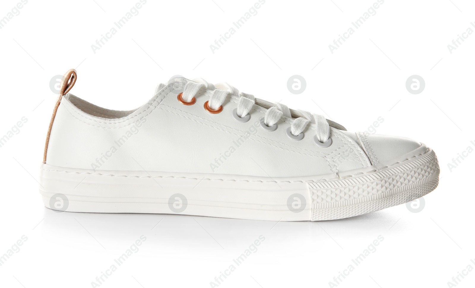 Photo of Casual shoe on white background