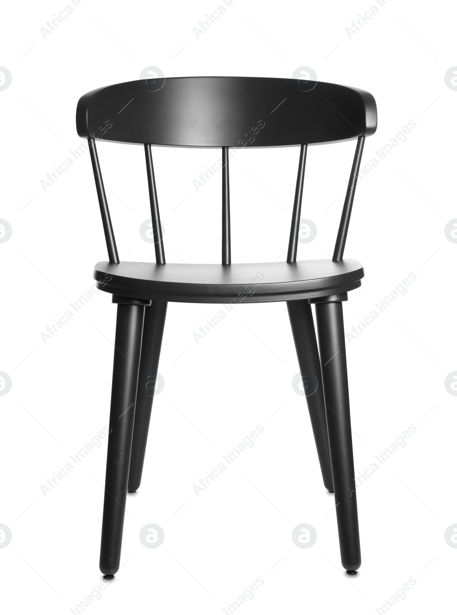 Photo of Stylish chair on white background. Interior element