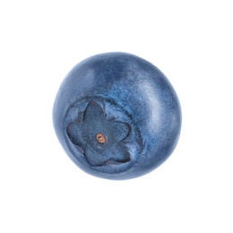 Photo of Fresh raw ripe blueberry isolated on white