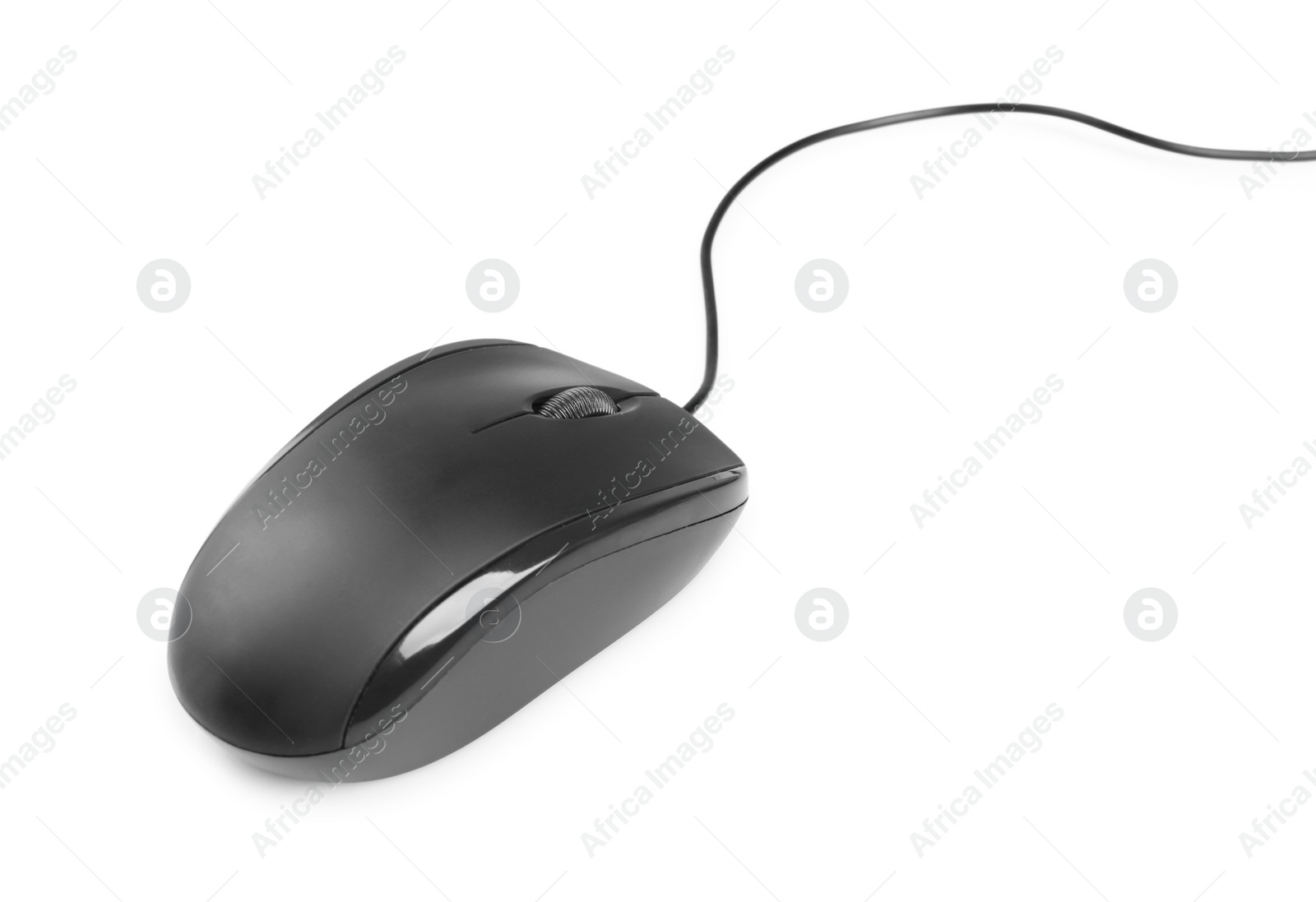 Photo of Modern computer mouse on white background