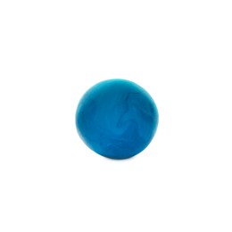 Color play dough ball isolated on white