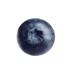 Photo of Whole fresh tasty blueberry isolated on white