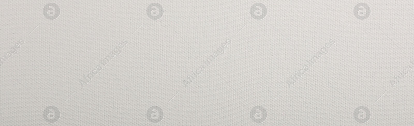 Image of Blank white canvas as background. Horizontal banner design