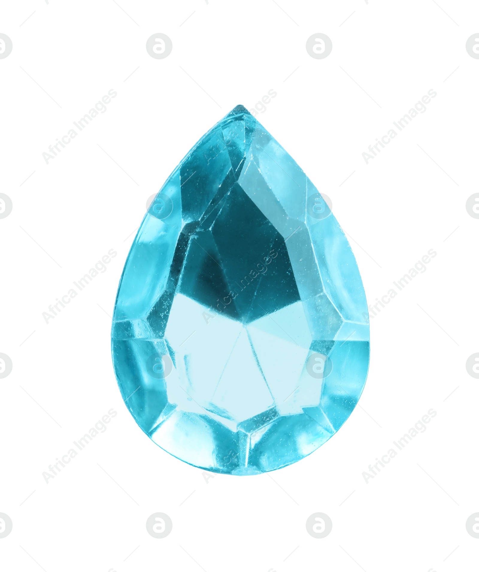 Image of Beautiful gemstone for jewelry on white background