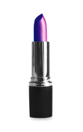 Image of Bright lipstick on white background. Professional makeup product 