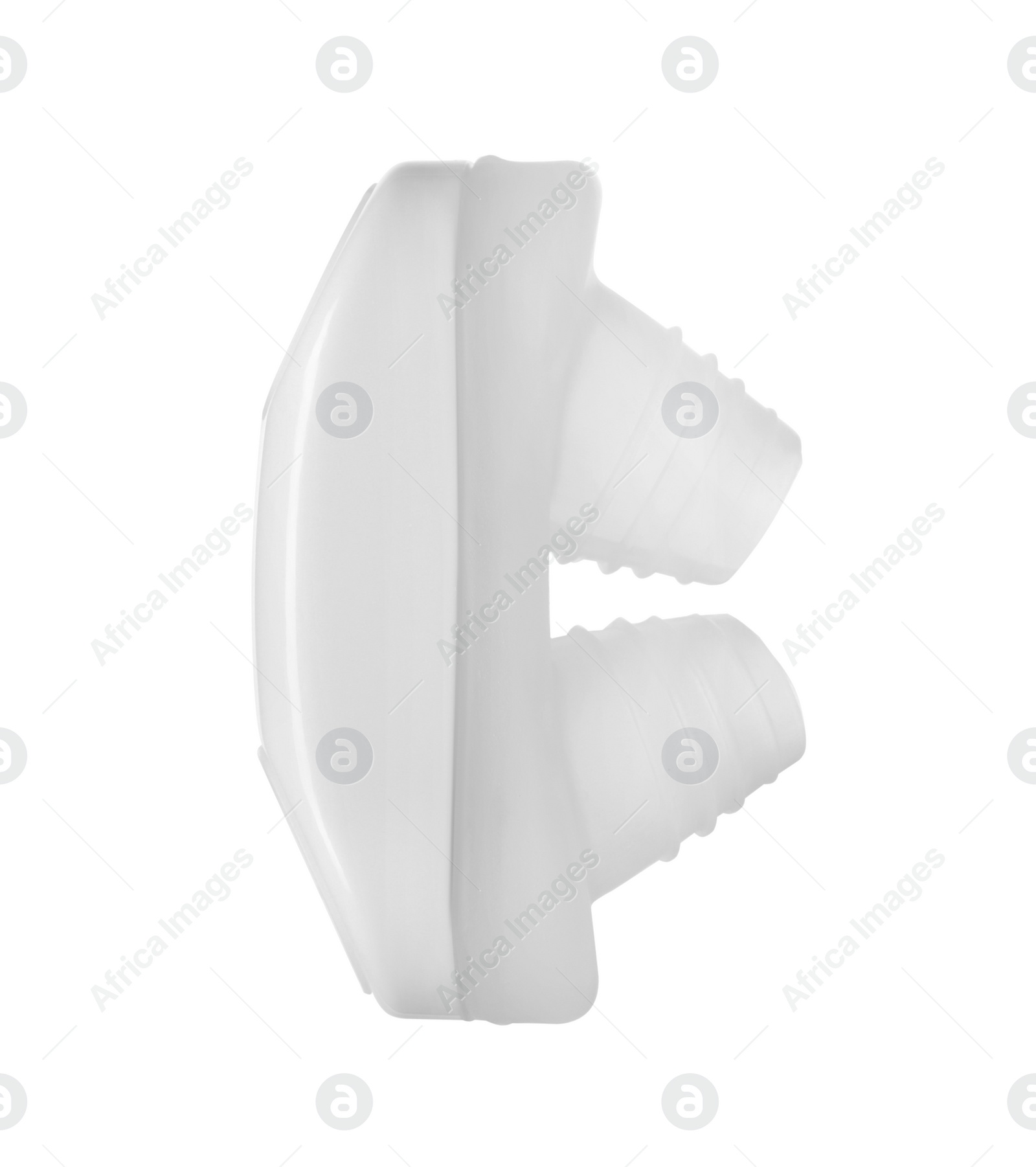 Photo of Anti-snoring device for nose isolated on white