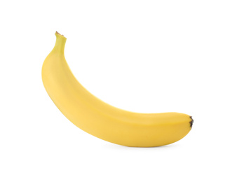 Delicious ripe banana fruit isolated on white