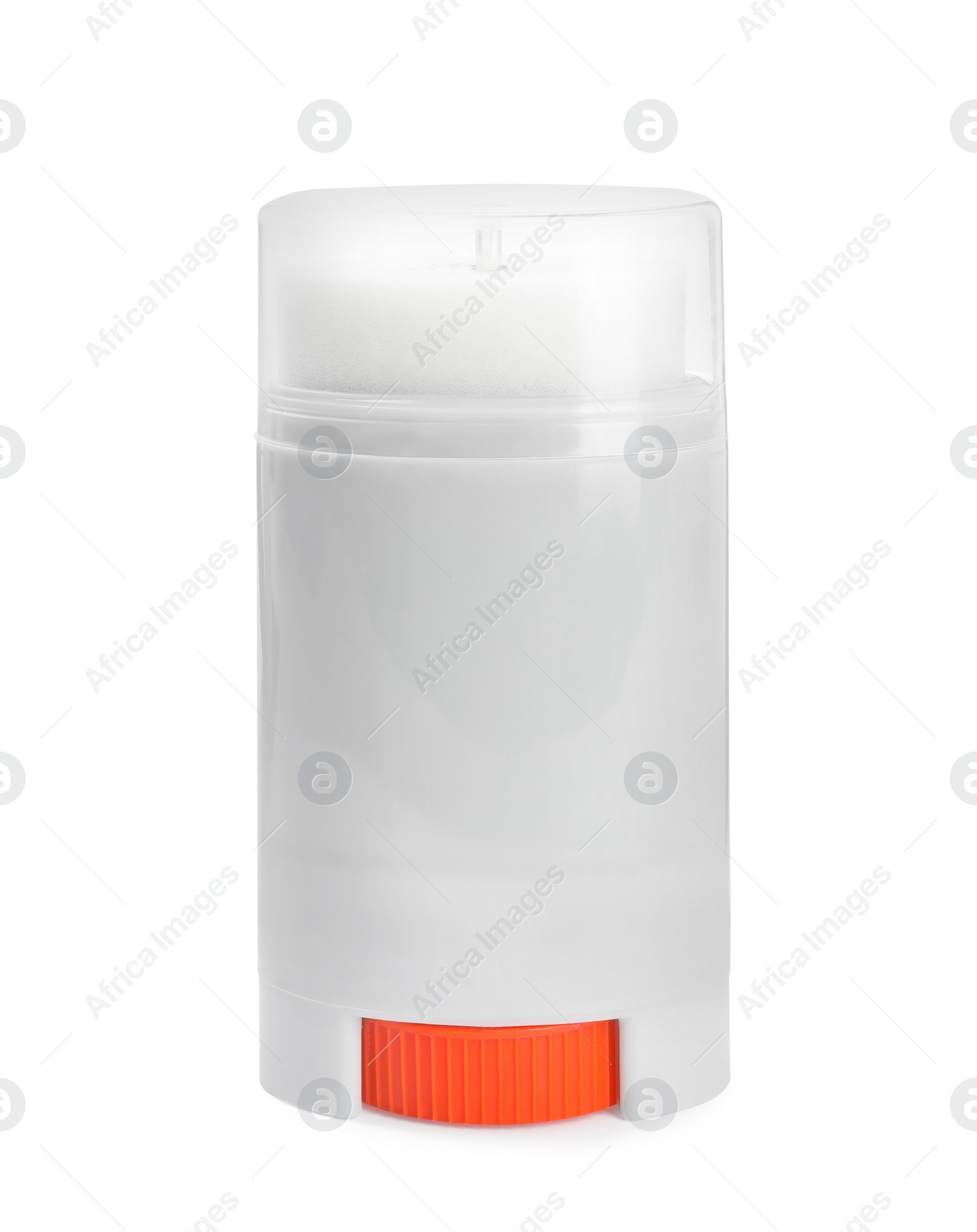 Photo of Shoe care product isolated on white. Footwear cleaner